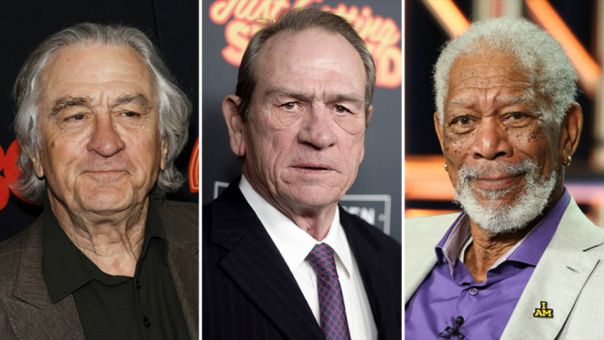 Los ganadores del Oscar, Robert De Niro, Morgan Freeman, Tommy Lee Jones, protagonistas de 'The Comeback Trail'