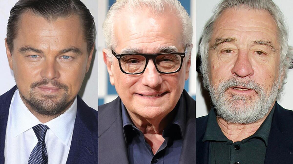 DiCaprio, Scorsese y De Niro en 'The Killers of the Flower Moon'