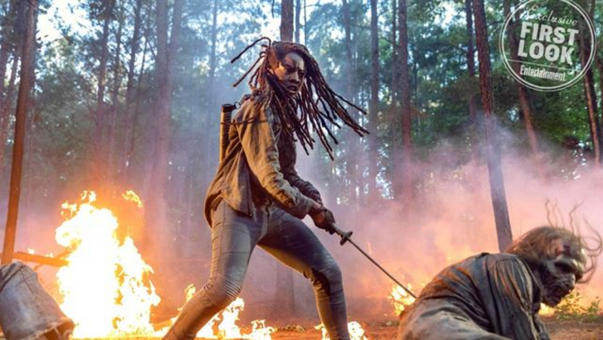 Michonne dará que hablar en la temporada 10 de ‘The Walking Dead’