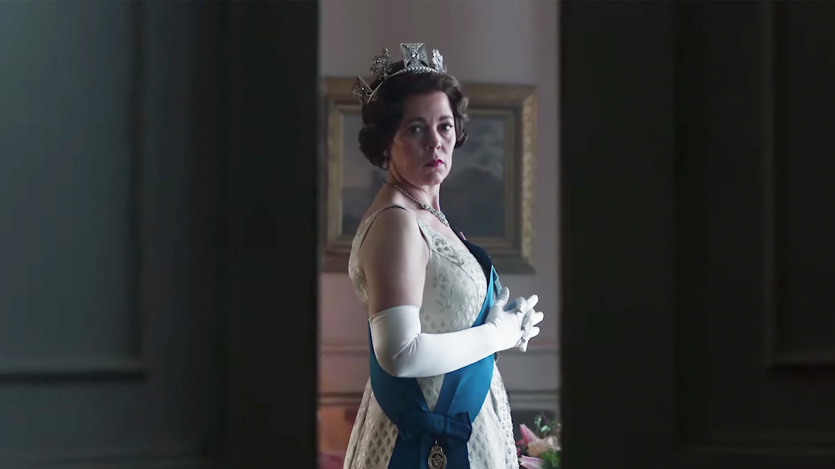 Olivia Colman como Elizabeth II en 'The Crown'.